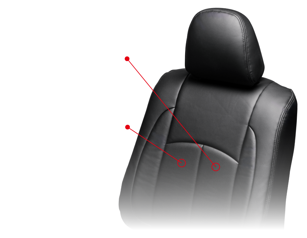 ビタミンカラーのハーモニー ケースペック VELUCE ERGO エルゴ シートカバー 3613 本革(パンチング加工) ブラック×ブラック オデッセイHV  RC4 HYBRID/HYIBRID Advancedパッケージ 通販