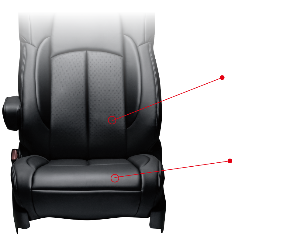 ビタミンカラーのハーモニー ケースペック VELUCE ERGO エルゴ シートカバー 3613 本革(パンチング加工) ブラック×ブラック オデッセイHV  RC4 HYBRID/HYIBRID Advancedパッケージ 通販